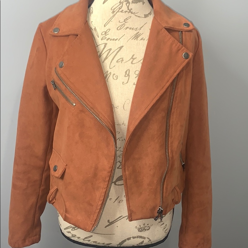 Reselling forever 21 suede jacket